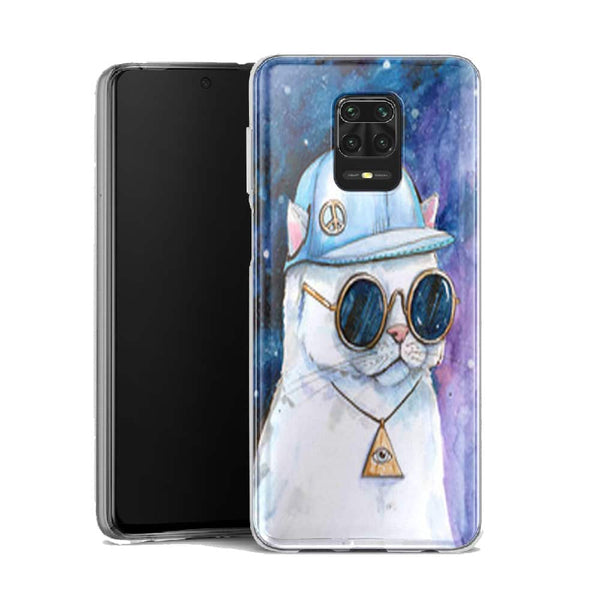 Coque Xiaomi Note 9 Chat Hipster